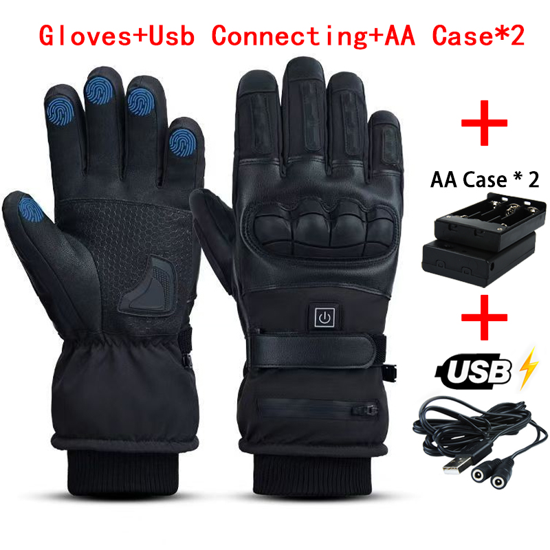 Ski Glove Waterproof - Verwarmde handschoenen Handwarmer Elektrische thermische handschoenen