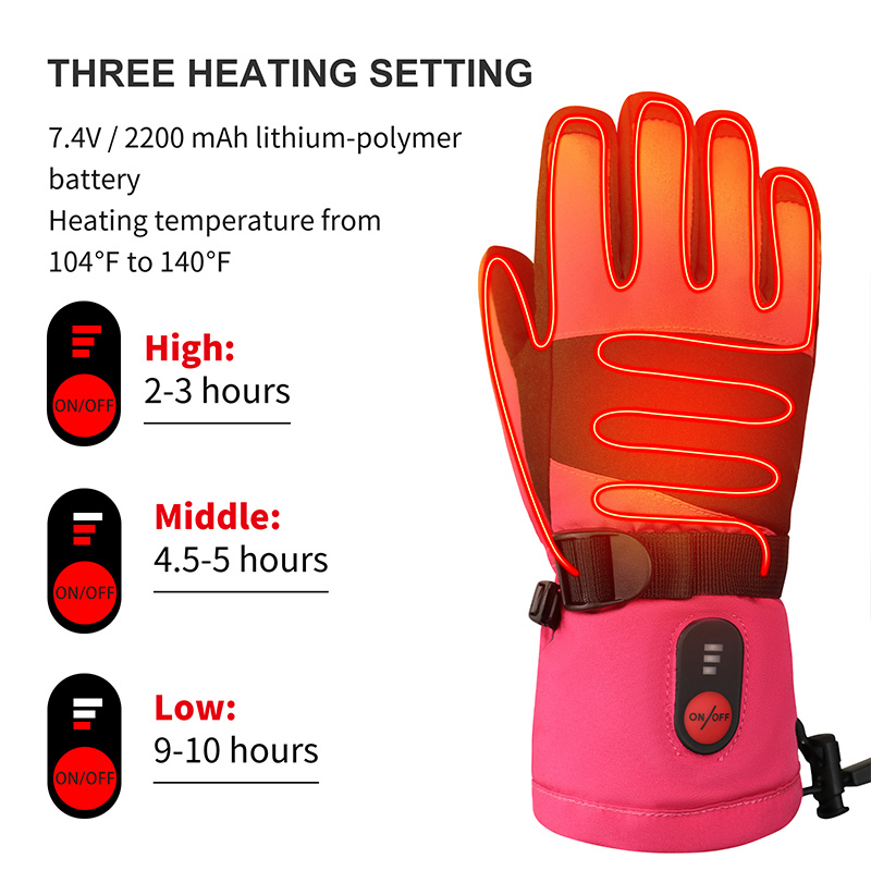 2026 Verwarmde Handschoenen Ki - Ski Glove Waterproof recensie en prijs