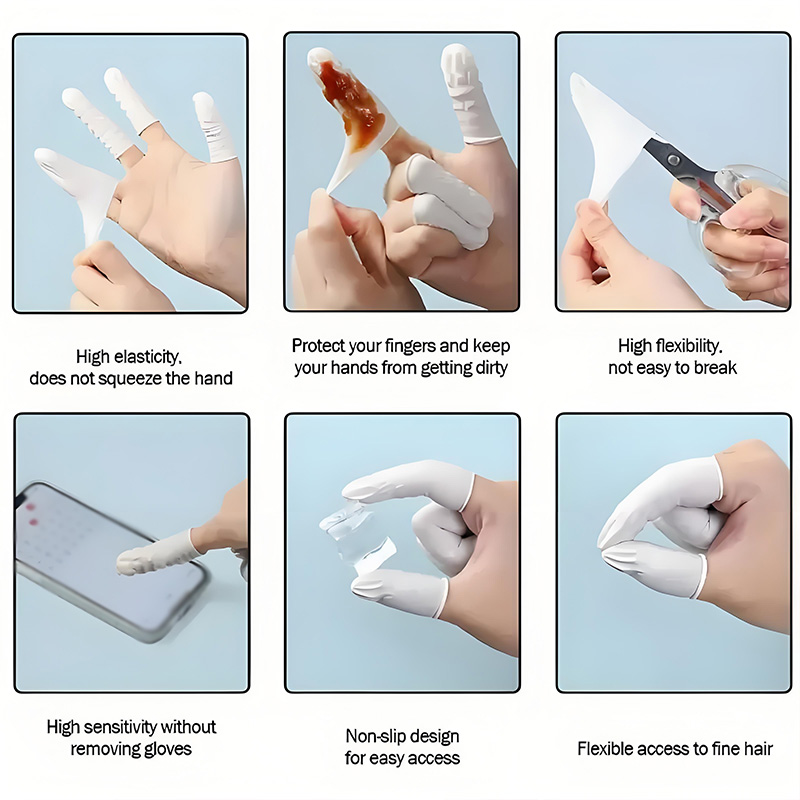 200PCS Multi-color Wegwerp Vin - Latex Disposable Glove recensie en prijs