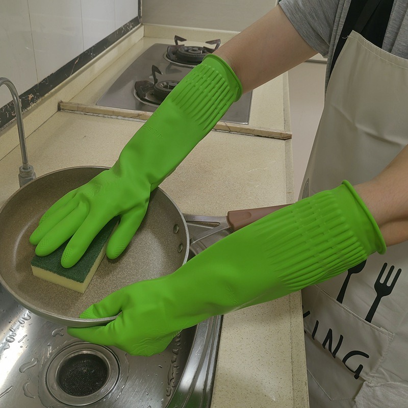 1 paar verlengde siliconen han - Dish Glove Rubber recensie en prijs