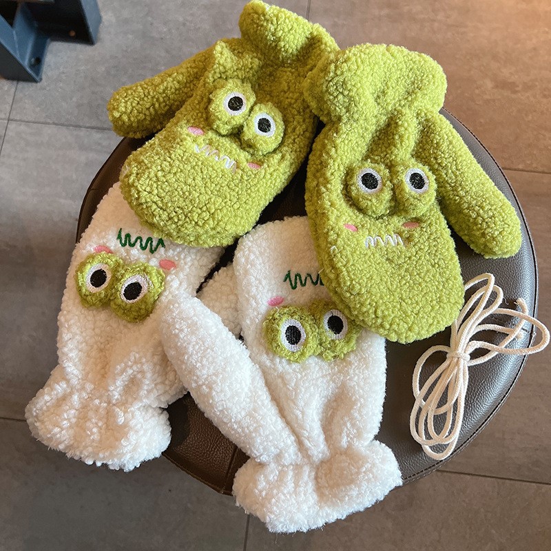 Koreaanse stijl, schattige gro - Wool Glove Lined recensie en prijs