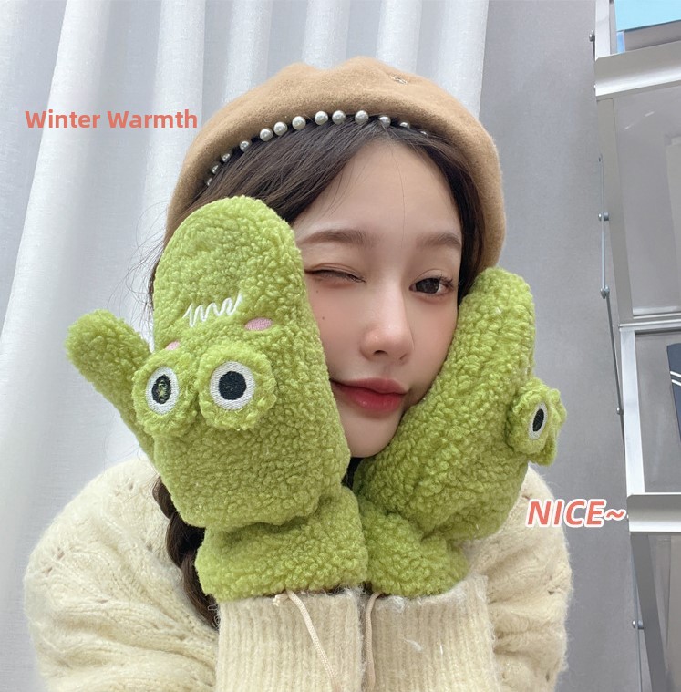 Koreaanse stijl, schattige gro - Wool Glove Lined recensie en prijs